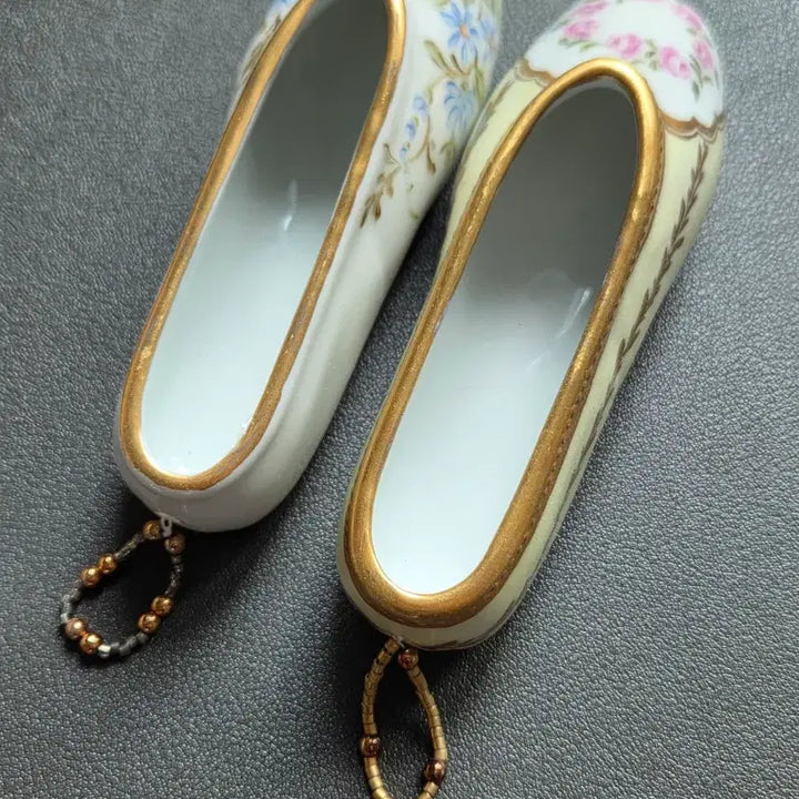 [BUNJANG] Vintage Glass Slipper Object / 빈티지 유리 오브제 미니 유리구두 슈주