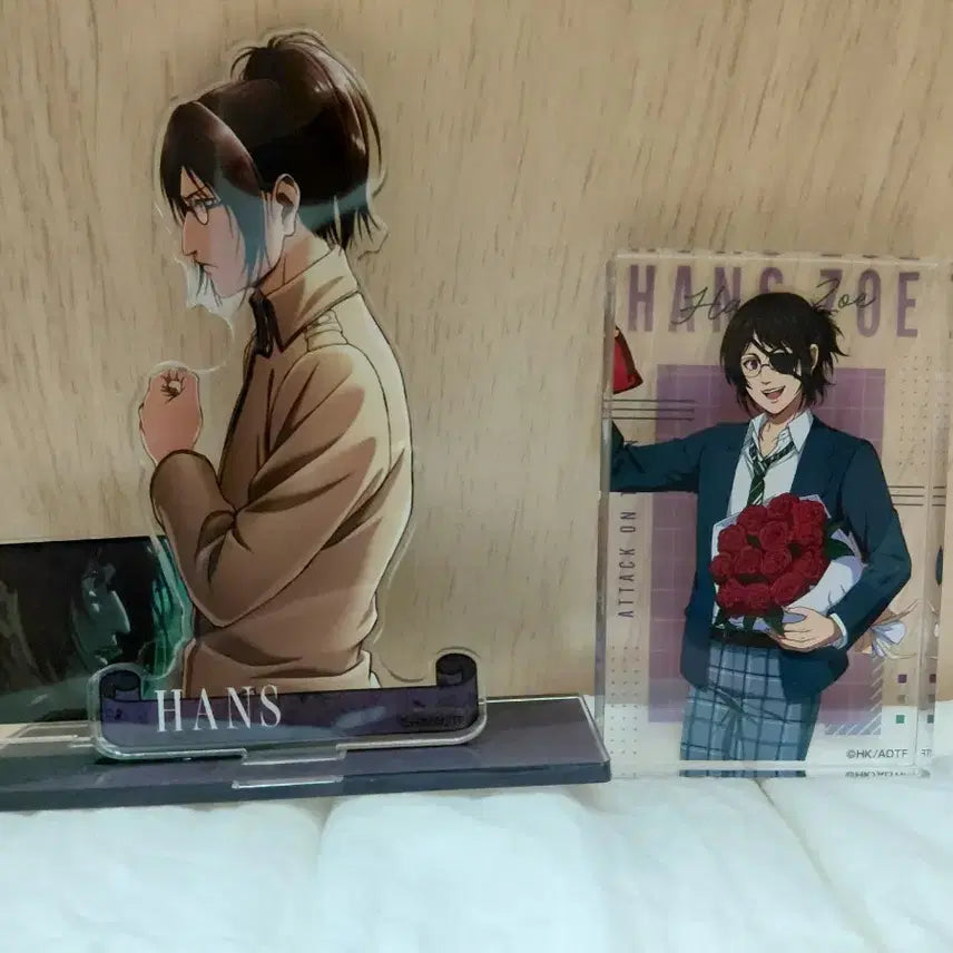 [BUNJANG] Attack on Titan Hange Acrylic &amp; Corotto Bundle Set / 일괄만 가능)급전)진격의거인 한지 아크릴&amp;코롯토 판매합니다 진격거
