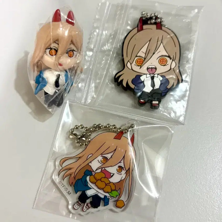 [BUNJANG] Chainsaw Man Power Goods 3-Piece Set / 체인소맨 파워 굿즈 3종 세트
