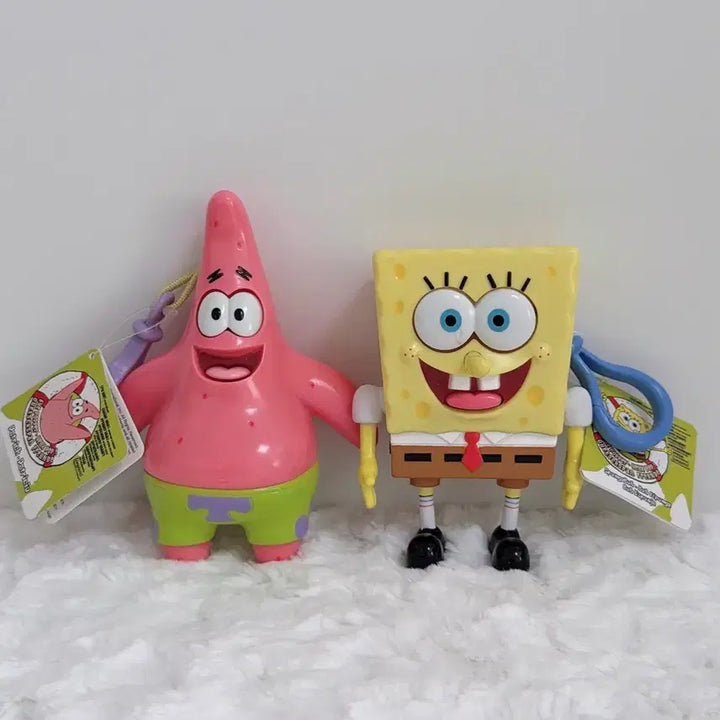 [BUNJANG] SpongeBob Patrick Star Pop-Up Keychain Set / 스폰지밥 뚱이 팝업 키링 세트