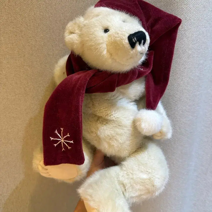 [BUNJANG] Christmas Boys Bear Polar Bear Plush / 크리스마스 보이즈 베어 북극곰 인형