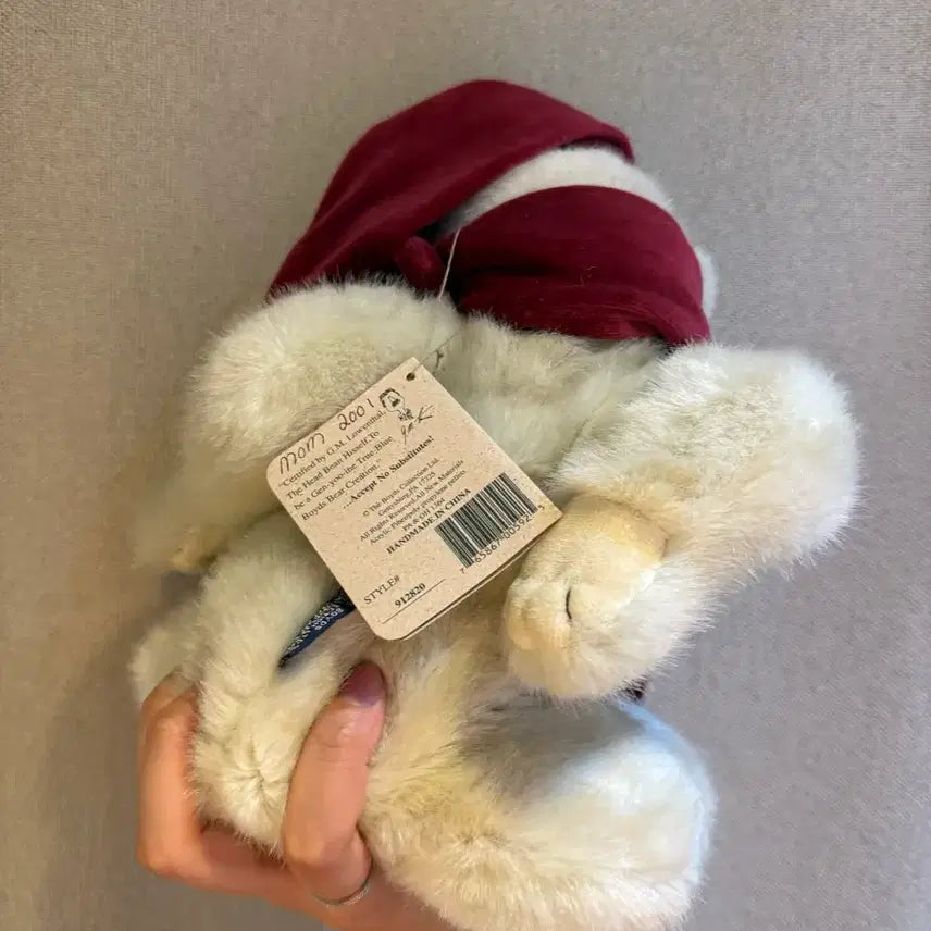 [BUNJANG] Christmas Boys Bear Polar Bear Plush / 크리스마스 보이즈 베어 북극곰 인형
