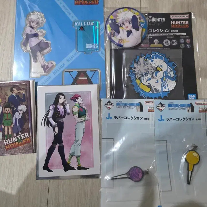[BUNJANG] Hunter x Hunter Killua Goods Set / 헌터X헌터 굿즈 키르아 등등 세트