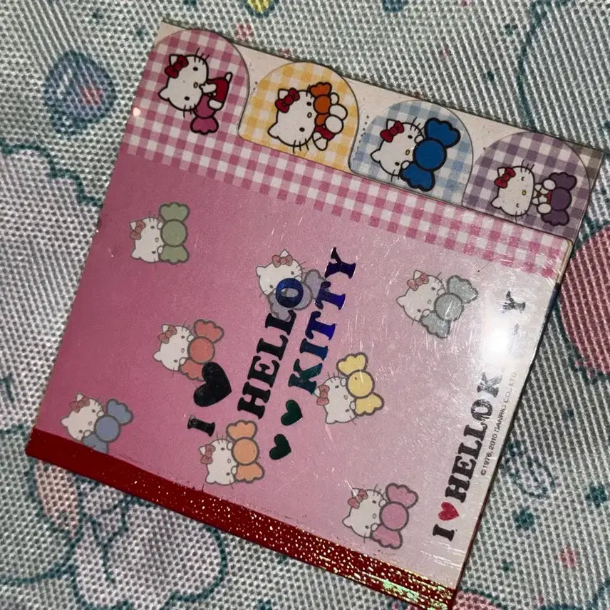 [BUNJANG] Classic Kitty Candy Memo Pad / 고전키티 캔디메모지북