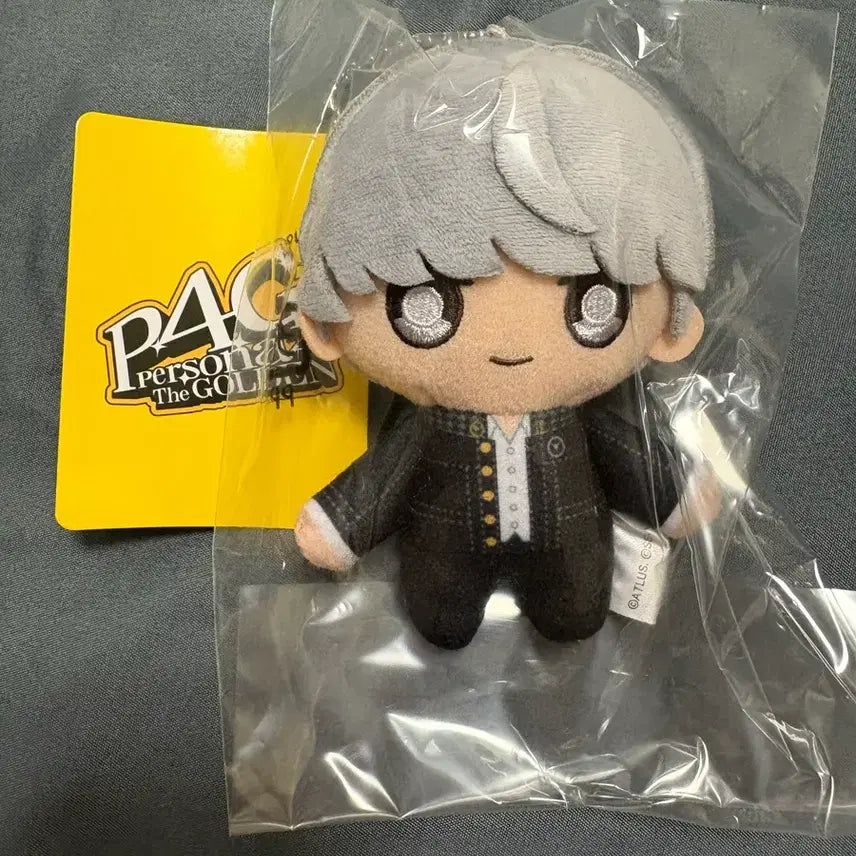 [BUNJANG] Persona 4 Narukami Yuu Mascot Plush Doll / 페르소나4 p4 나루카미 유우 번장 마스코트 누이 인형