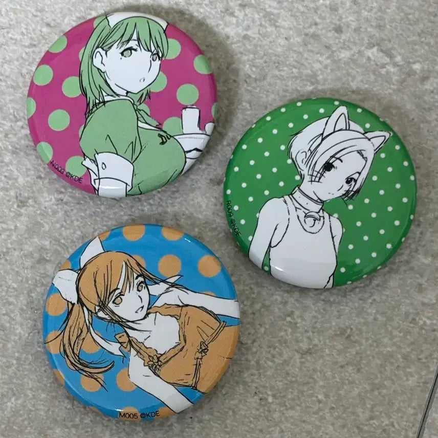 [BUNJANG] Love Plus Mini Badge Set / 러브플러스 미니 뱃지 세트