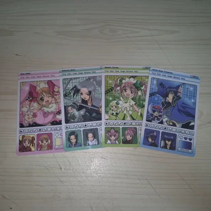 [BUNJANG] Shugo Chara! Photocard Bundle Set / 갓매) 캐릭캐릭체인지 포카(카드) 일괄