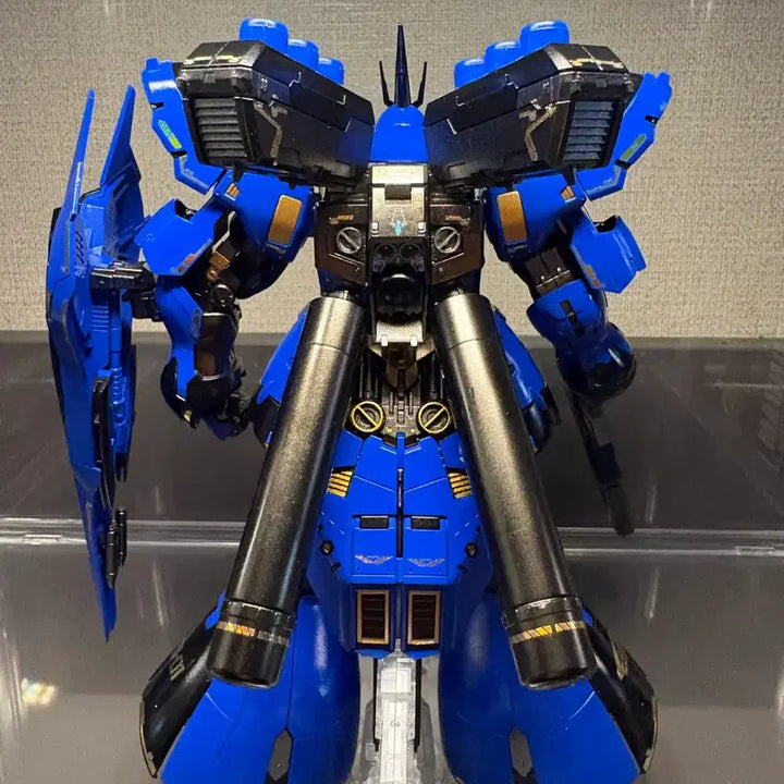 [BUNJANG] RG Sazabi Full Painted Custom Gundam Model / Rg 사자비 풀도색 건프라 팝니다