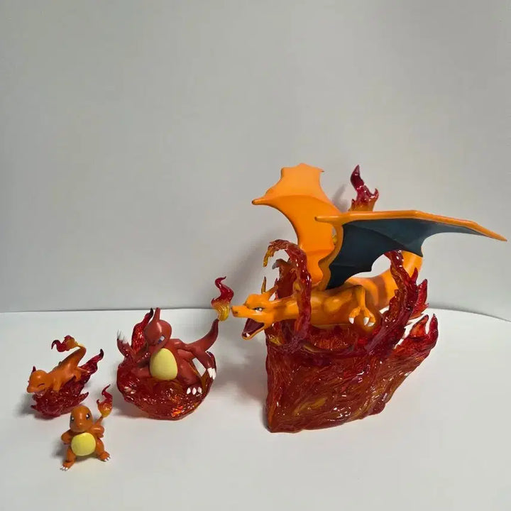 [BUNJANG] Scale World Charizard Evolution Tree B / 스케일월드 zxz 리자몽 진화트리B