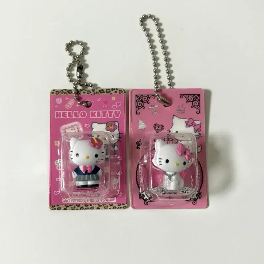 [BUNJANG] Hello Kitty Miniature Charm Gacha Set (1st Edition) / (일괄)헬로키티 패키지 미니어처 참 가챠 1탄 갸루교복 챠미키티