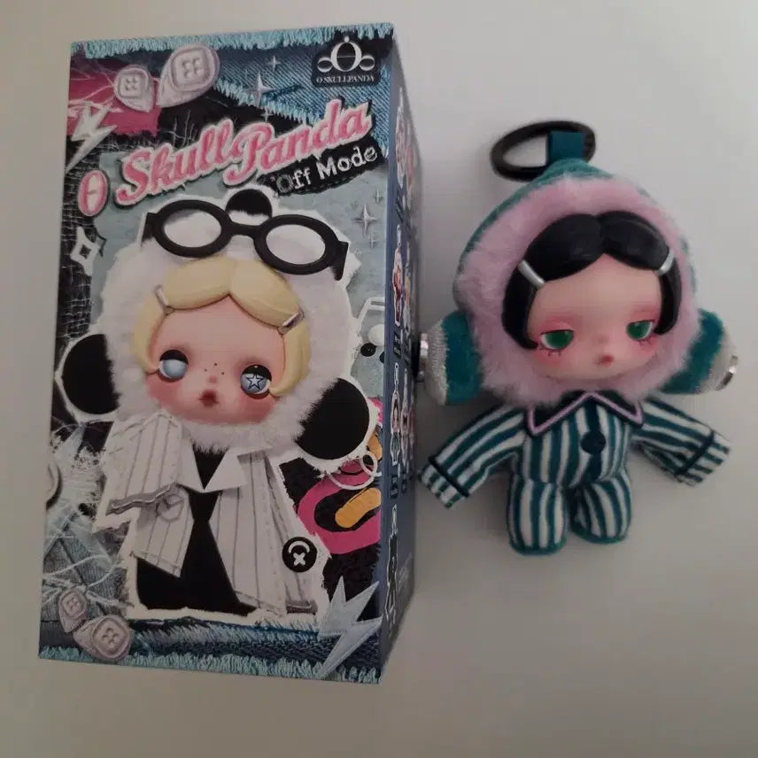 [BUNJANG] Skullpanda Off Mode Series Mute Mode Keychain / 스컬판다 Off모드 시리즈 키링 Mute Mode