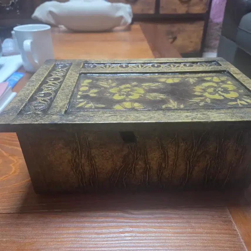 [BUNJANG] Antique Mirror Storage Box 27cm / 골동품거울보관함27센티18센티