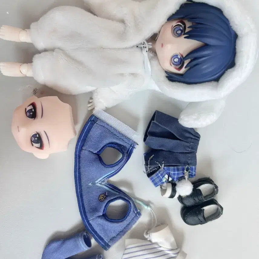 [BUNJANG] Genshin Impact Wanderer Obitsu 11 Doll Clothes Bundle Set / 원신 방랑자 오비츠 11 구관 메가커피 옷 일괄 구체관절인형