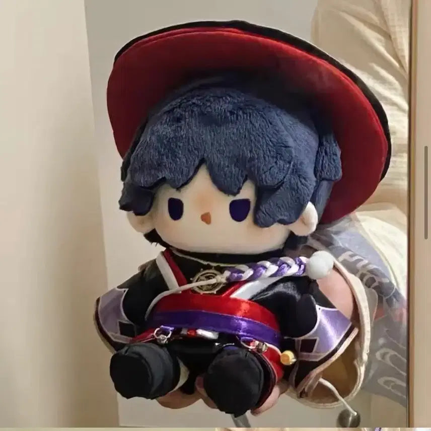 [BUNJANG] Scaramouche Wanderer 20cm Doll Clothes / 원신 방랑자 스카라무슈 솜인형 옷 20cm