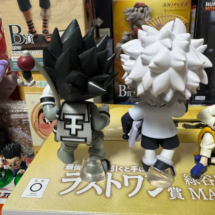 [BUNJANG] Hunter x Hunter Gon &amp; Killua Monotune Figure (Opened) / 헌터헌터 곤, 키르아 모노툰 개봉품 팝니다