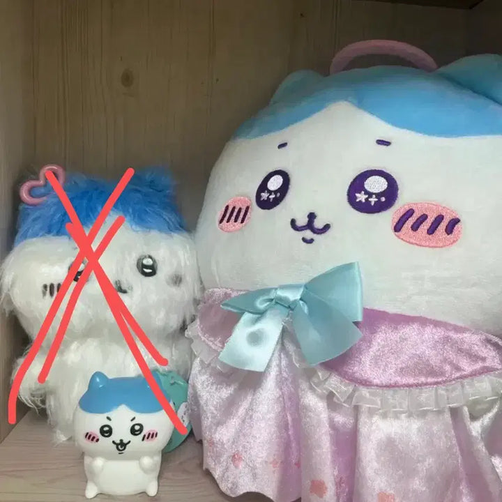 [BUNJANG] Hachiwara Plushies and Lamp Bundle / 하치와레 급처