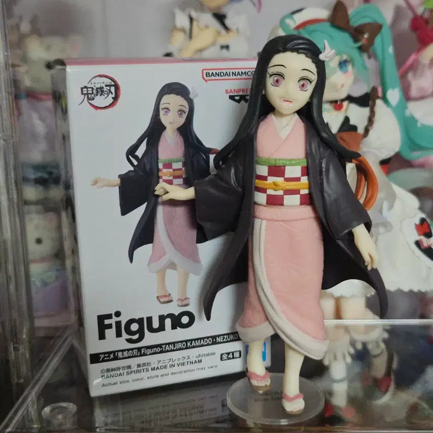 [BUNJANG] Demon Slayer Nezuko FiguArt Mini Figure / 귀멸의 칼날 네즈코 피그노 figuno 피규어 미니어처