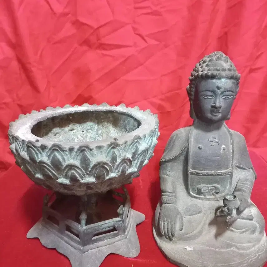 [BUNJANG] Antique Buddha Statue / 부처