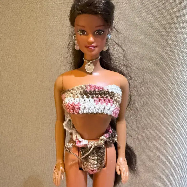 [BUNJANG] Vintage Barbie Doll Bikini Set / 빈티지 바비인형 비키니 세트