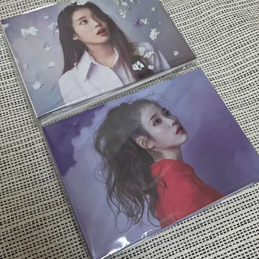[BUNJANG] IU Lilac Photocard Binder Set / 아이유 라일락 포토카드 바인더 A B 일괄