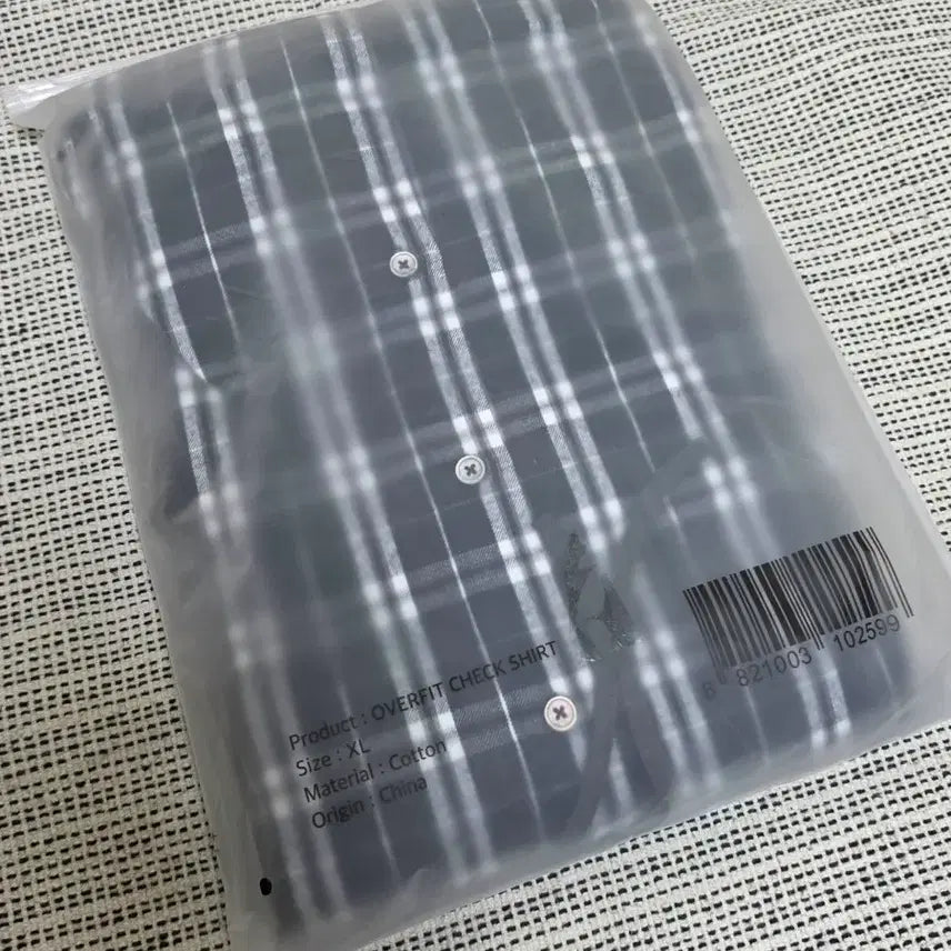 [BUNJANG] IU 2024 HEREH Concert Checkered Shirt XL / 아이유 헐콘 md 체크셔츠 XL 미사용