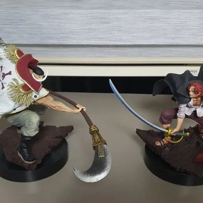 [BUNJANG] Ichiban Kuji Memories Whitebeard &amp; Shanks Figure / 제일복권 메모리즈 흰수염 샹크스