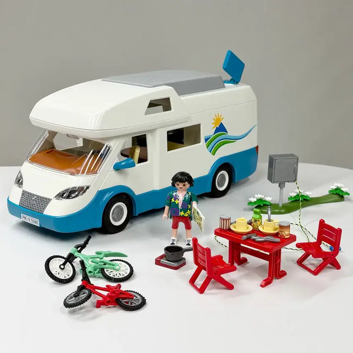 [BUNJANG] Playmobil Camper Van Figure Bundle Set / 플레이모빌 캠핑카 피규어 (일괄 판매)