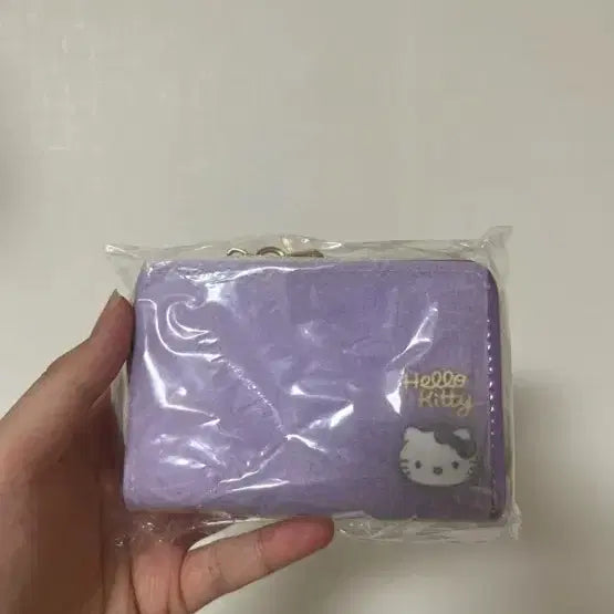 [BUNJANG] Hello Kitty Purple Card Holder / 새상품)헬로키티 카드지갑 보라색