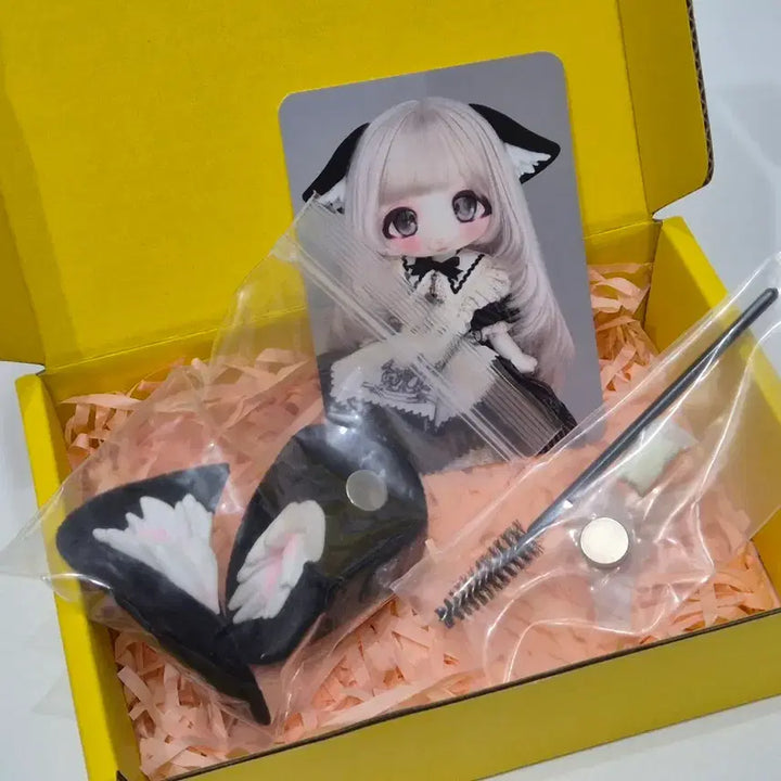 [BUNJANG] Fluffy Cat Ear Headband - Black / [MDD/SD] 해외딜러제 고양이 귀 플러피 재질 블랙