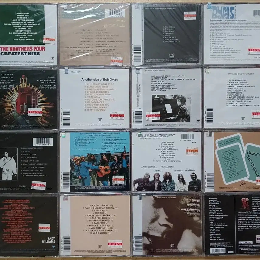 [BUNJANG] Import CD Bundle Set 16 pcs (Sealed) / 미개봉 수입 CD 16장 일괄