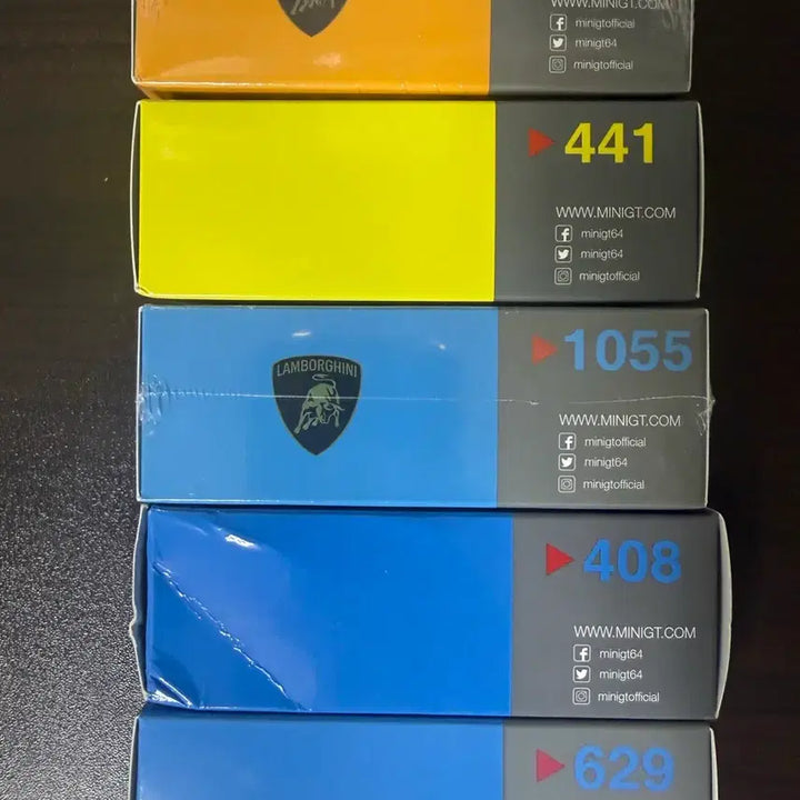 [BUNJANG] MiniGT Lamborghini Box Set (5 Types) / 미니GT 람보르기니 박스 (1135, 441, 1055, 408, 629)