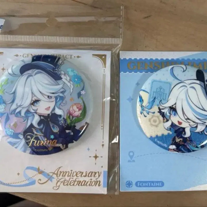 [BUNJANG] Genshin Impact Furina Can Badge Bundle Set / 원신 푸리나 캔뱃지