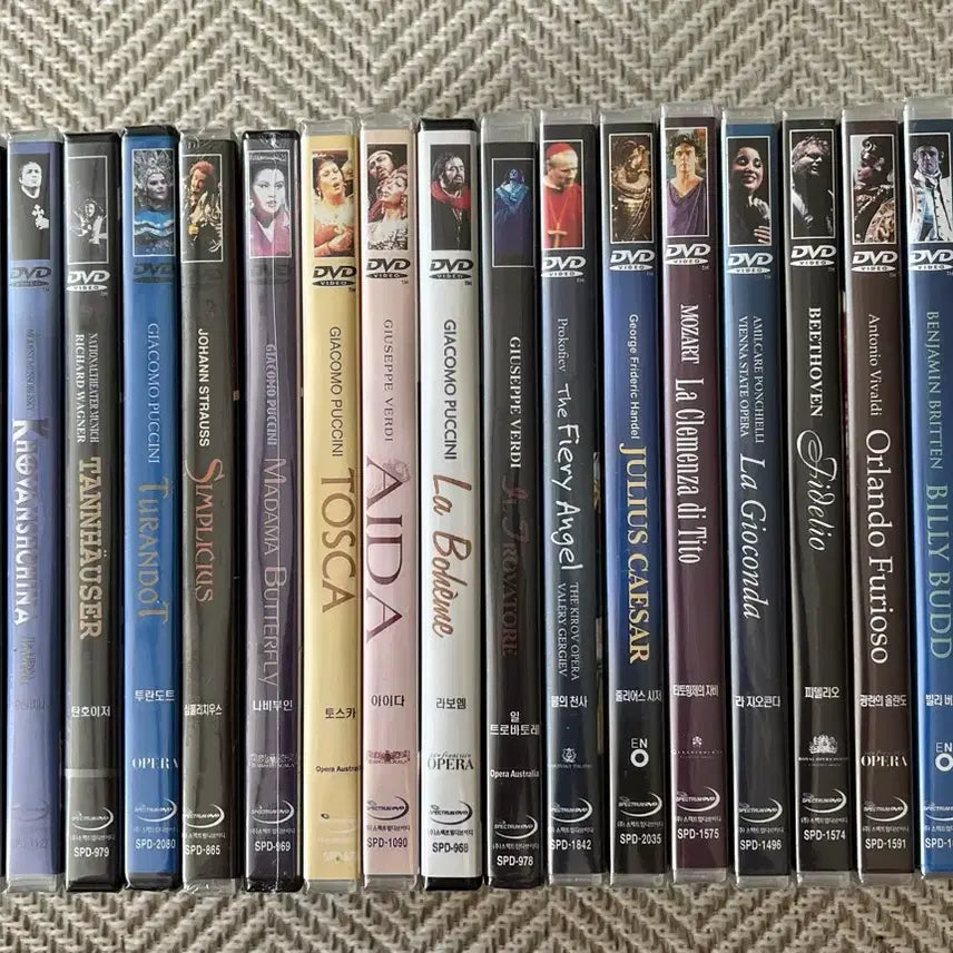 [BUNJANG] Various Opera DVDs Bundle Set (Sealed) / 오페라 DVD 새상품 일괄판매