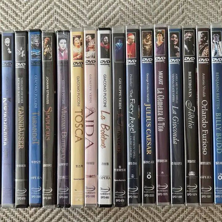 [BUNJANG] Various Opera DVDs Bundle Set (Sealed) / 오페라 DVD 새상품 일괄판매
