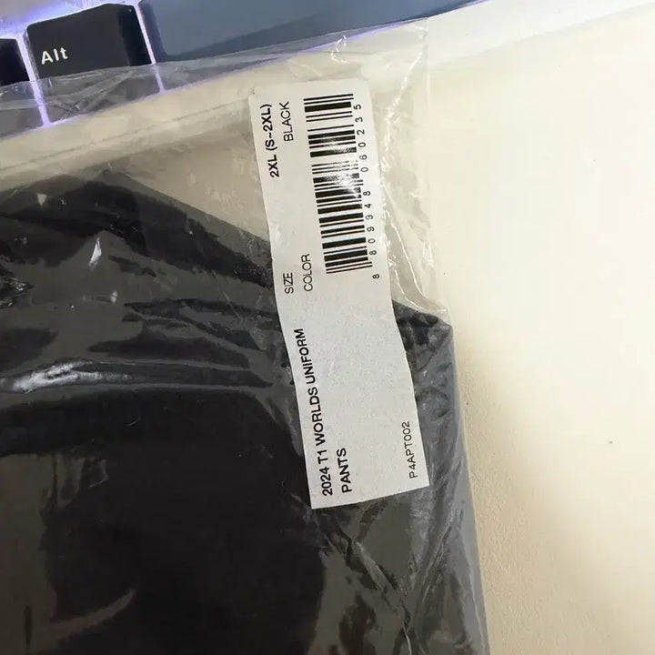 [BUNJANG] T1 2024 Worlds Uniform Pants Black XL / 택포15) 2024 T1 월드 유니폼 팬츠 블랙 XL