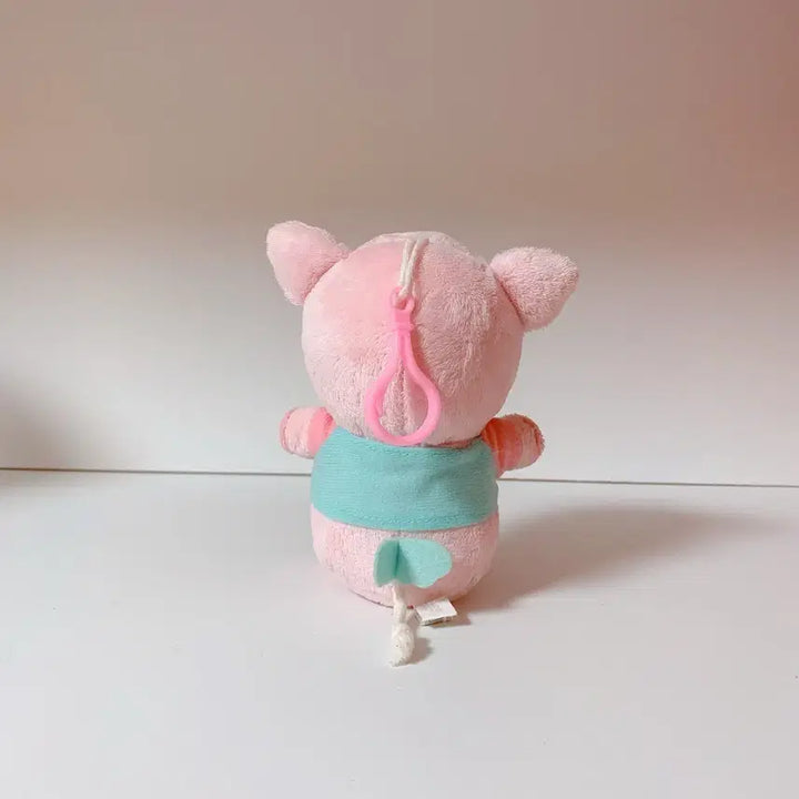 [BUNJANG] Pink Pig PICHU Plush / 사랑해 분홍 돼지 인형 피츄