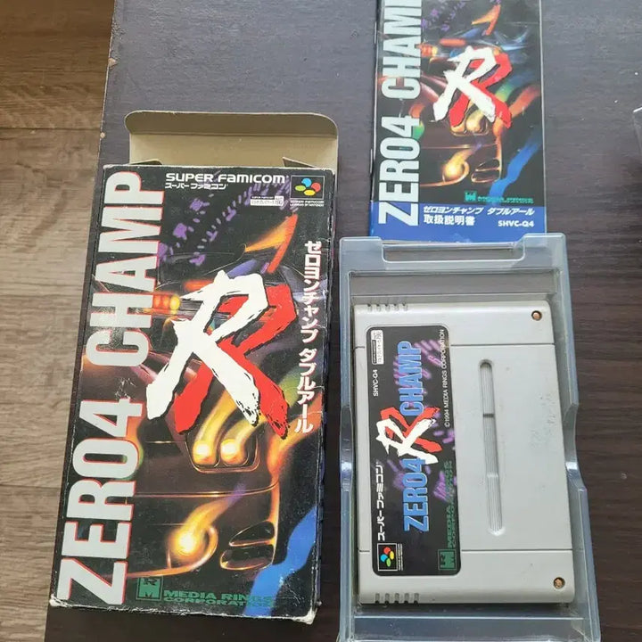 [BUNJANG] Super Famicom Zero YON Champ Double R Game Software / 슈퍼패미컴 제로욘 챔프 더블알 게임 소프트