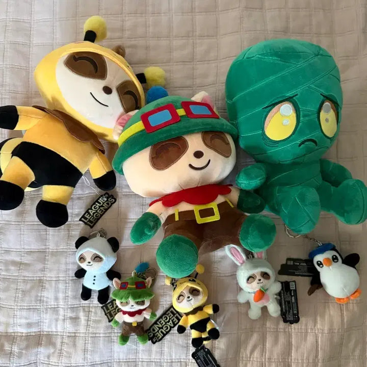 [BUNJANG] League of Legends Plush Doll Set / 롤 인형 세트