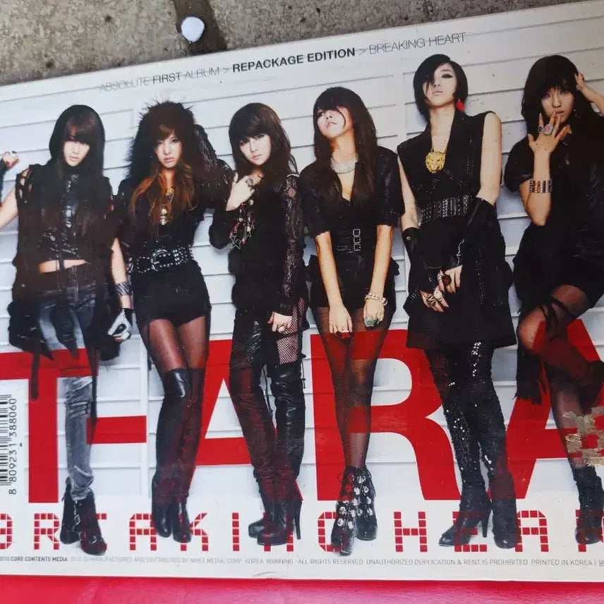BUNJANG] T-ARA Breaking Heart Repackage Edition Photobook / 티아라