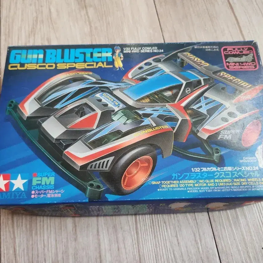 [BUNJANG] Tamiya Gunbluster Cusco Special Mini 4WD Model Kit / 타미야 건블레스터 쿠스코 스페셜 미니사구 미니카 극장판