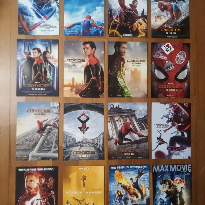 [BUNJANG] Marvel DC Spider-Man Movie Flyers &amp; Posters Set / 영화팜플렛 포스터 전단지 마블 DC 스파이더맨 3000 상품사진중 3장골라서 9천원