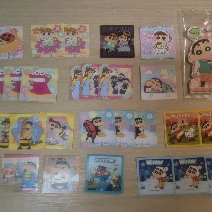 [BUNJANG] Crayon Shin-chan Chocobi Stickers Bundle Set / 짱구는 못말려 초코비 스티커 씰 일괄