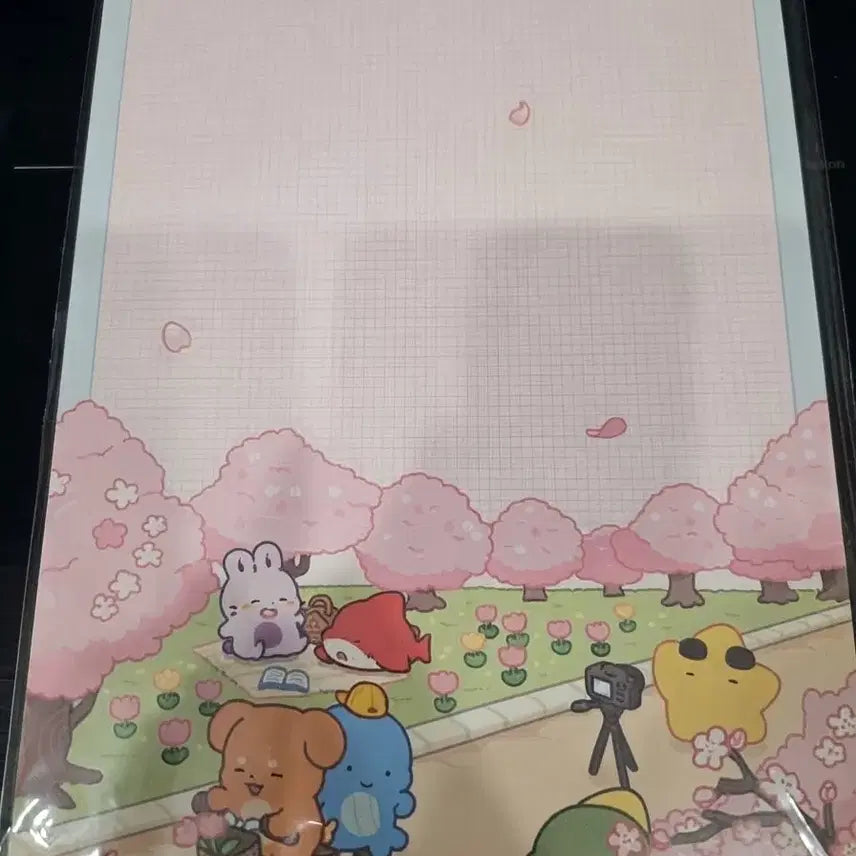 [BUNJANG] Jamttel Pixelly Spring Goods Notebook / 잠뜰 픽셀리 봄굿즈 노트 새상품