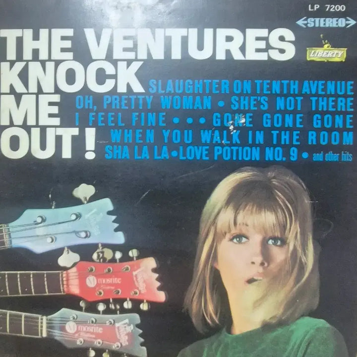 [BUNJANG] The Ventures Knock Me Out! LP Record / KNOCK ME OUT! The Ventures 더 벤처스 LP