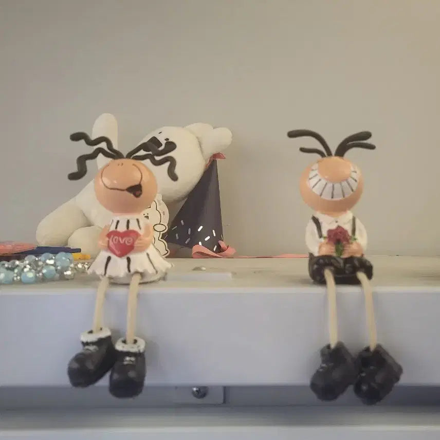 [BUNJANG] Couple Doll Set (2 Pieces) / 커플 인형 세트 2개