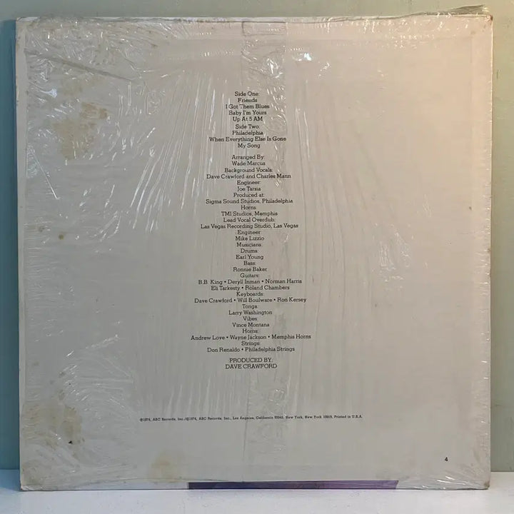 [BUNJANG] B.B. King Friends LP (US Import, Used) / (수입중고LP-소울) B.B. King -Friends