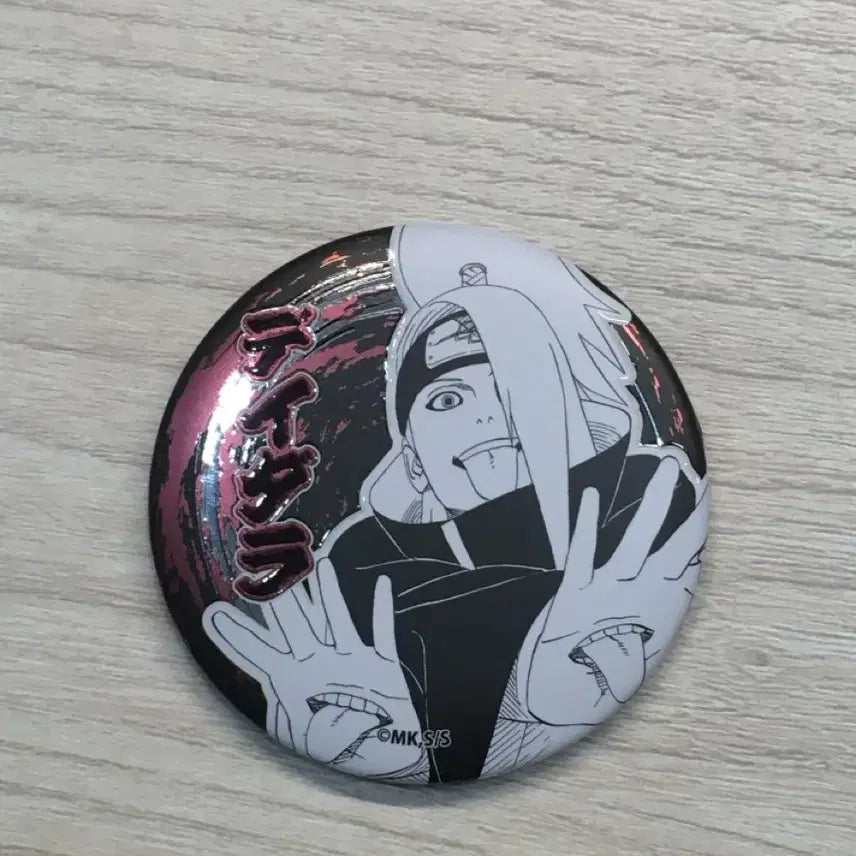 [BUNJANG] Naruto Deidara Jump Shop Can Badge / 데이다라 점프샵 캔뱃지 나루토