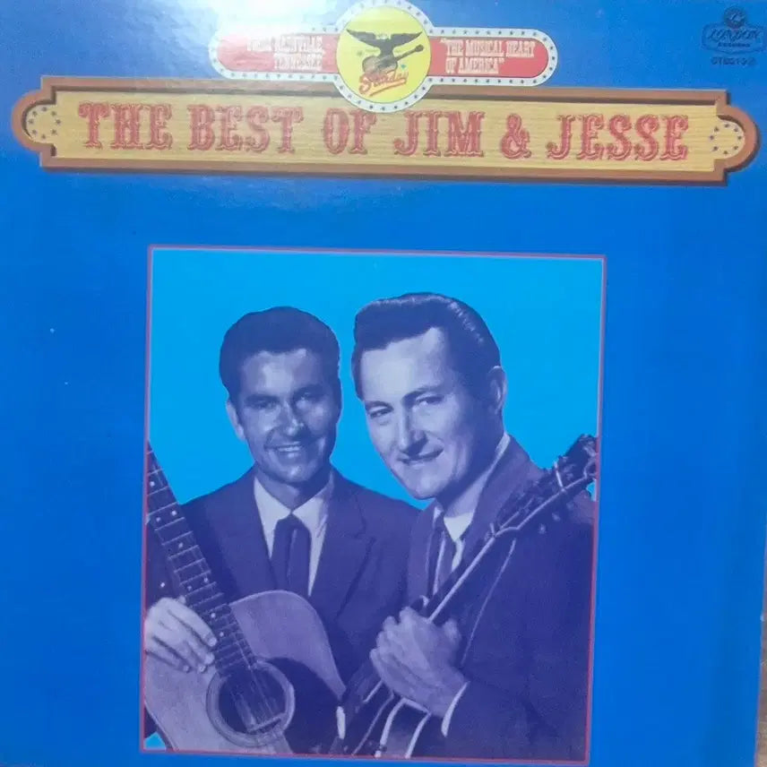 [BUNJANG] Jim &amp; Jesse Best Of LP / The BEST OF JIM &amp; JESSE 짐 앤 제시 LP