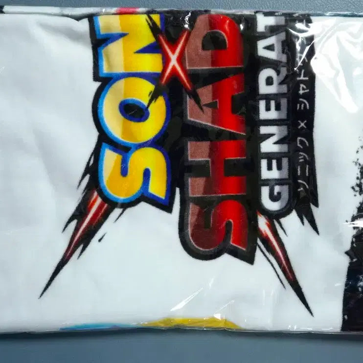 [BUNJANG] Sonic the Hedgehog Shadow Generations Official Face Towel / 소닉 섀도우 제너레이션즈 오리지널 페이스 타올 굿즈 소닉 더 헤지혹 섀도우 더 헤지혹 특전 세가 공식