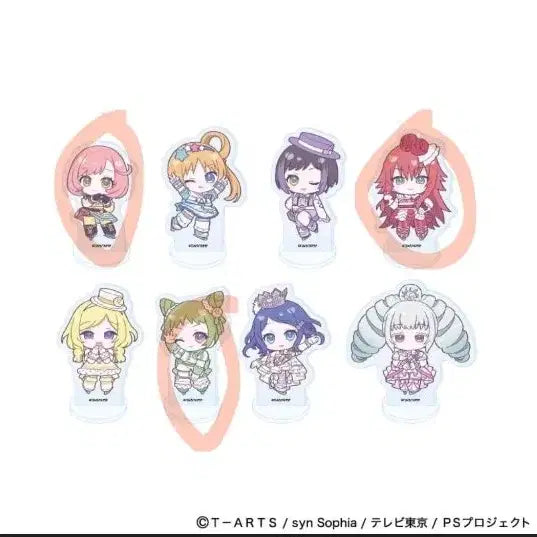 [BUNJANG] Dream Live Prism Stone EEO Acrylic Stand Bundle Set / 꿈의라이브프리즘스톤 eeo 아크릴 일괄